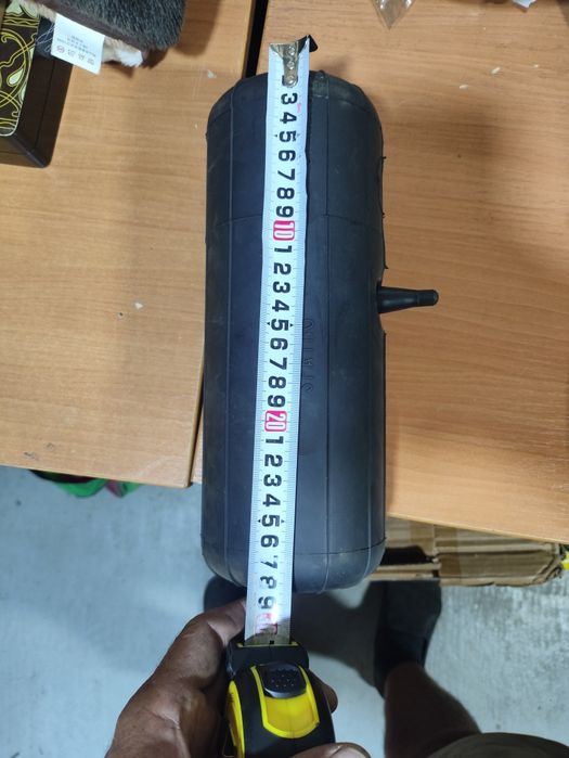 Пневмобалон в пружину