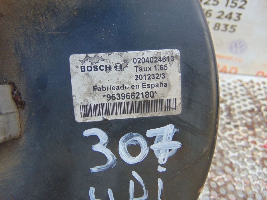 Pompa servofrana Peugeot 307 cod 9639662180 tulumpa servofrana pompa frana