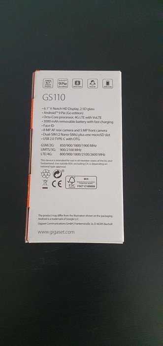 Smartphone Gigaset Gs110 Nou Sigilat
