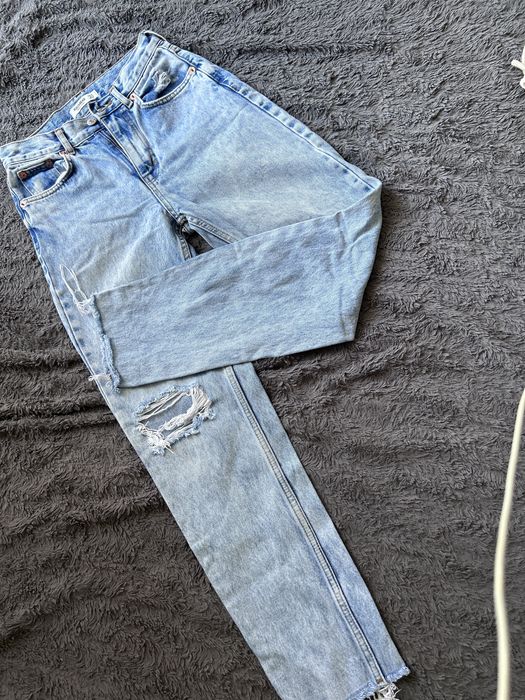 Blugi Pull&Bear, mărimea 34, denim, model casual