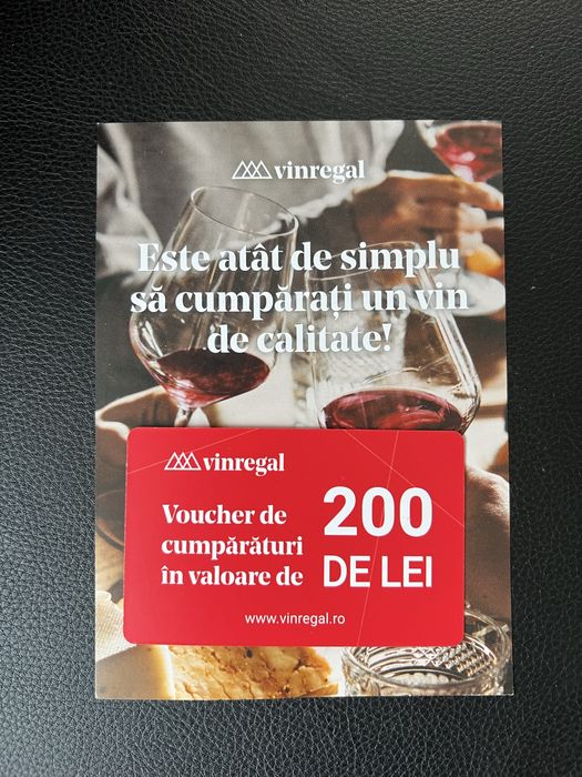 Voucher 200 de lei  -Vinregal-