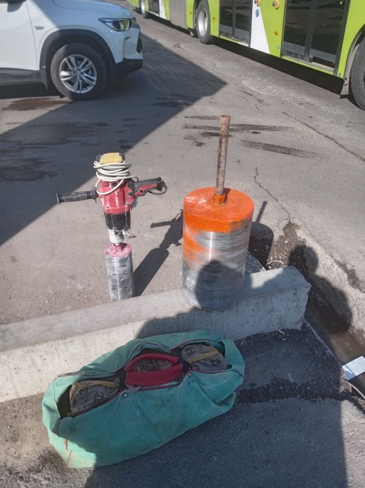 Алмазная резка и бурение бетона