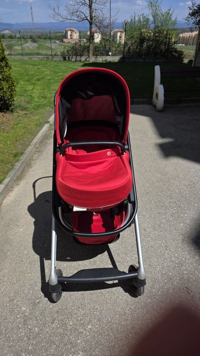 Бебешка количка Maxi-Cosi - Lila, Nomad Red