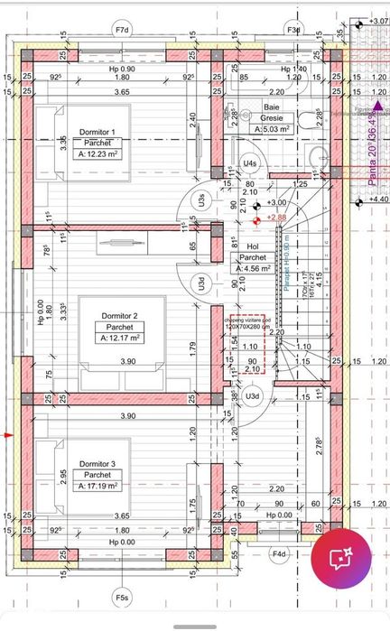 Casă modernă 3 dormitoare, finisată, în Vladimirescu, Comision 0%
