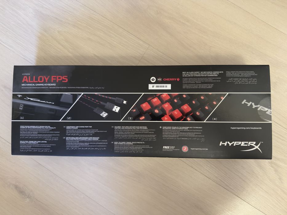 Механическая клавиатура HyperX Alloy FPS