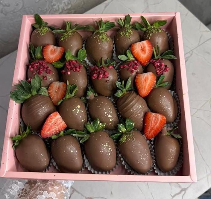 Клубника в шоколаде