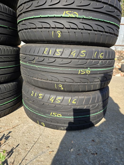 215 45 16 dunlop 100 lei bucata