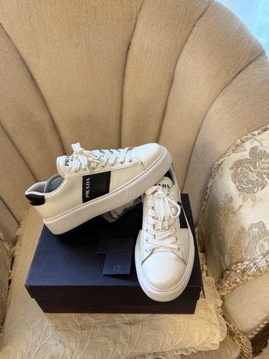 Adidasi Prada Vitello Soft Full la Cutie Originali |44|