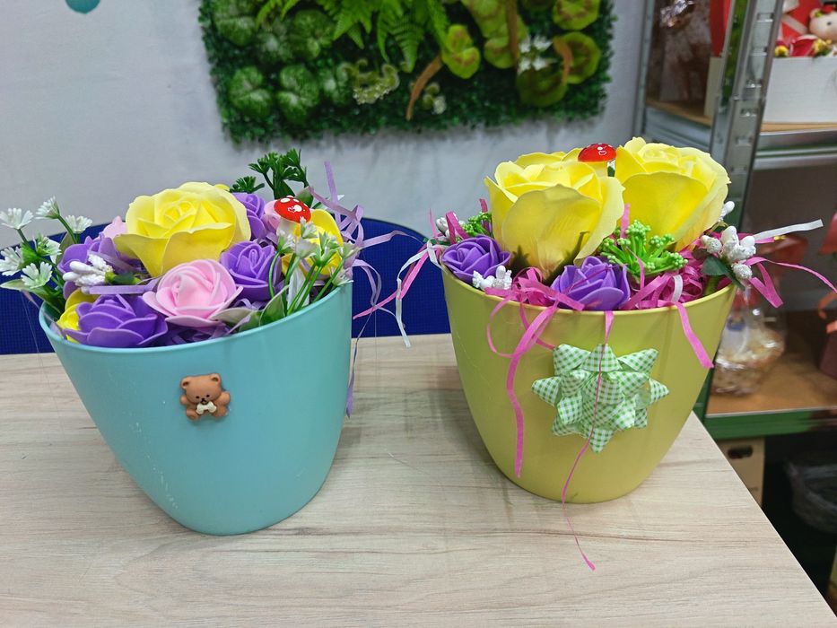 Подаръчета от сапунени рози