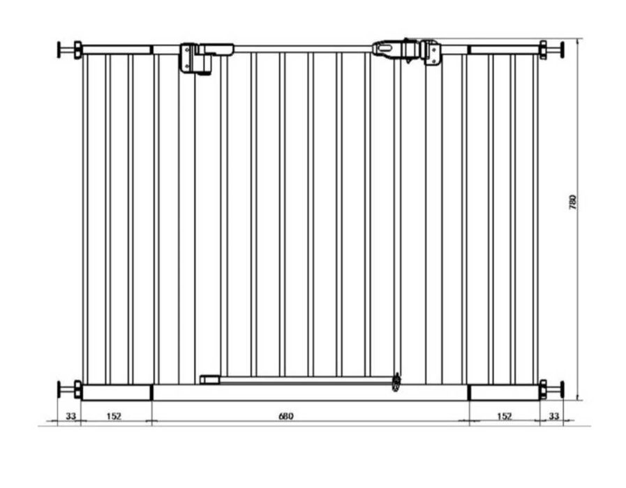 Poarta de siguranta Qmini Thor