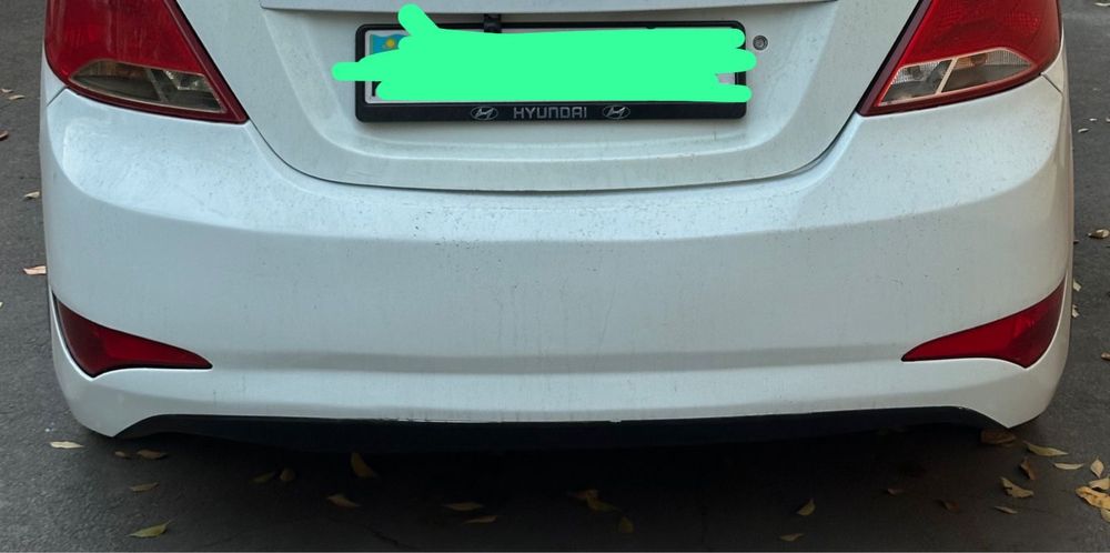 Запчасти Акцент Бампер