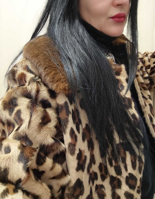 Леопардов кожух от пони, Limited edition, Италия
