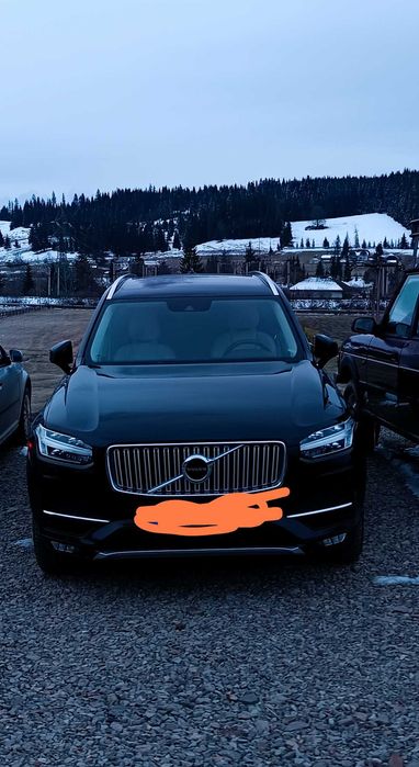 Volvo XC90 inscription
