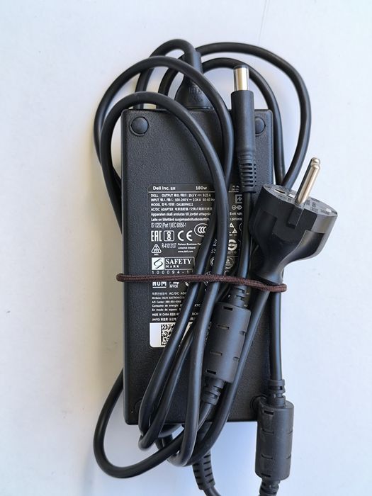 Зарядно за лаптоп Dell 65W USB-C и Dell 180W широка букса