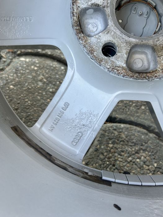Jante aliaj 5x112mm, anvelope vara 205/55 R16, Audi A3, A4 B6, B7, VW, Seat, Skoda