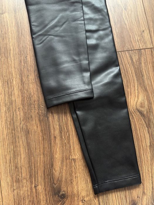 Черен кожен клин - размер 34