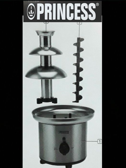 FÂNTÂNA pentru Ciocolată XL INOX PRINCESS 190 W - NOUĂ - 190 Lei