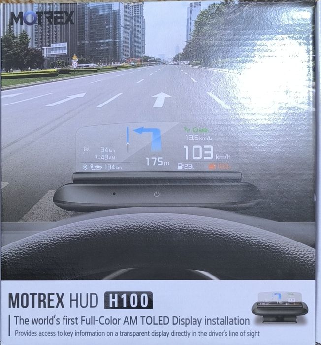 Щиток "монитор"  приборов для авто  MOTREX HUD  H 100
