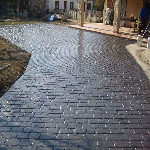 Beton Amprentat Si Vertical!