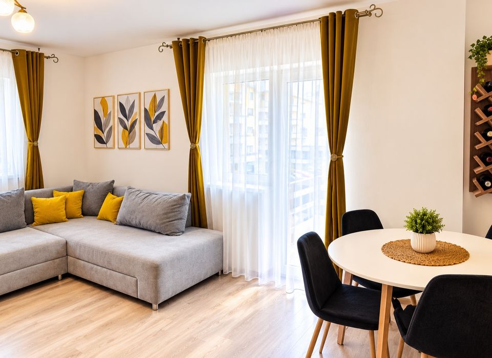 Proprietar Apartament 2 camere 55 mp 2 balcoane parcare inclusa  Sânpetru-Subcetate