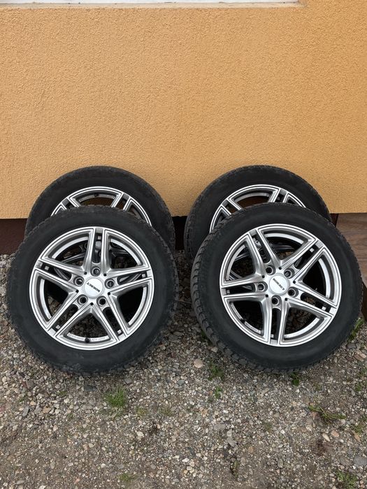 Vând 4 jante din aliaj Borbet cu tot cu anvelope.