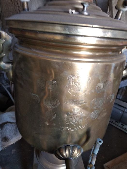 Царский самовар большой