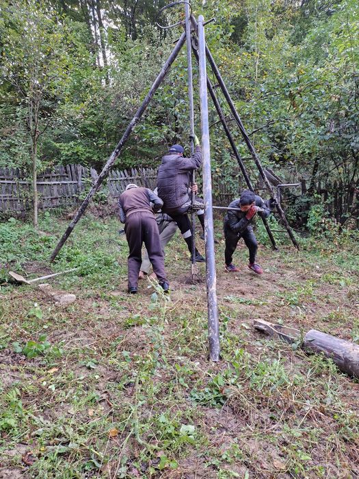 Executăm lucrări de foraje puțuri apa în toată tara