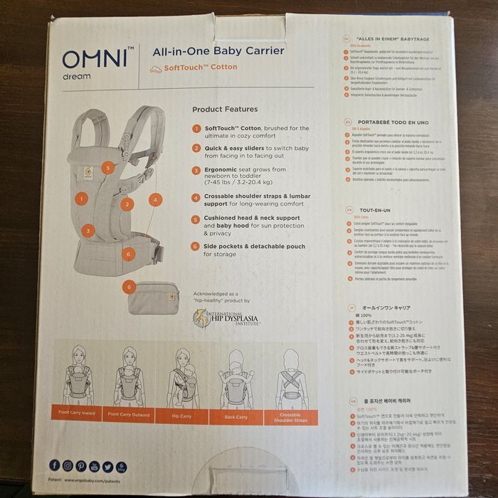 Кенгуру  OMNI dream ergobaby