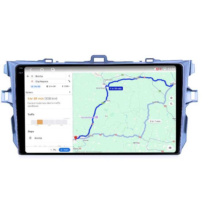 Navigatie Toyota Corolla 2006 - 2013, 2GB 4GB 8GB Garantie Camera