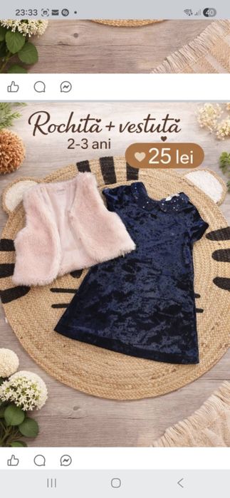 Hăinuțe fetiță măr.2-3 ani