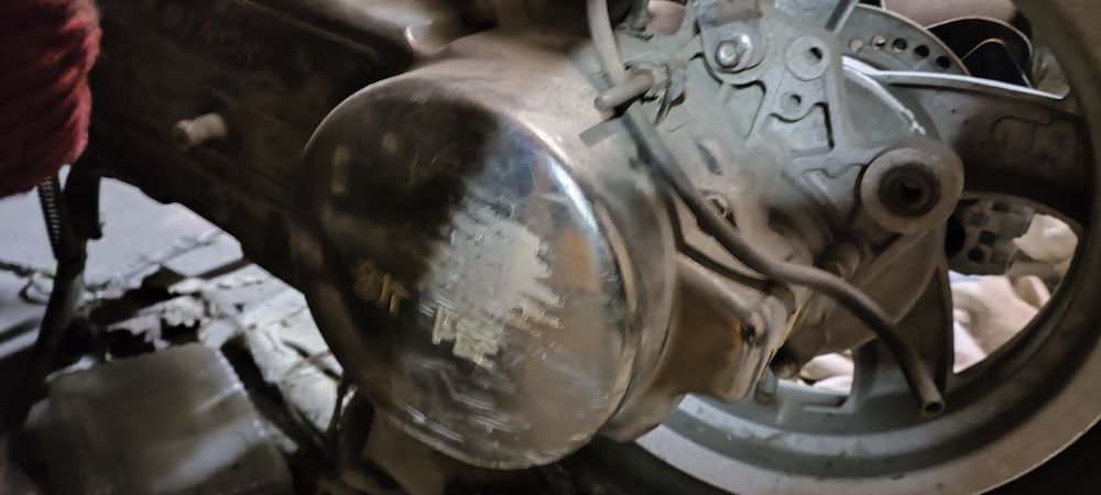 Мопед китайский не в сборе