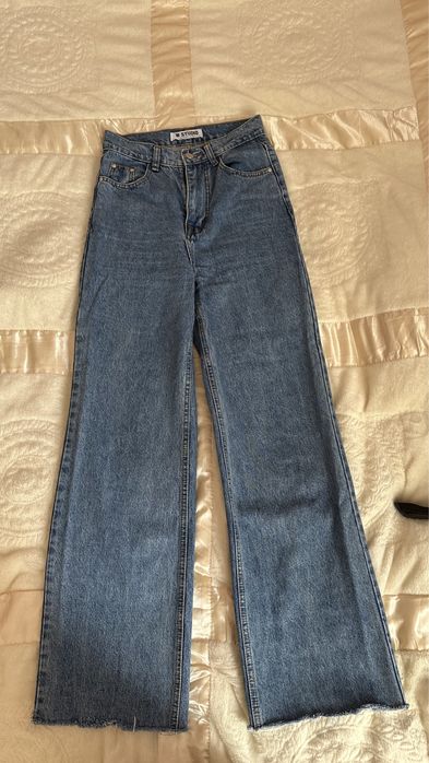 Джинсы светло синие корея