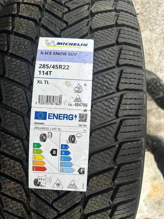 Зимние шины 285/45R22 Michelin X ice Snow (Made in Canada)