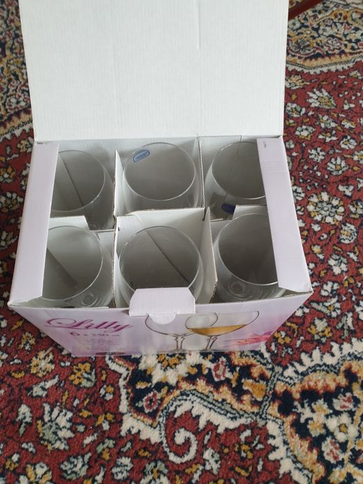 Фужеры из богемского стекла