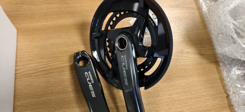 Курбел Shimano CUES FC-U8000 11-speed  46/32 with Chain Guard 170мм