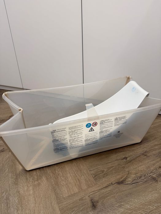 Сгъваема вана Stokke Flexi Bath и поставка за новородено