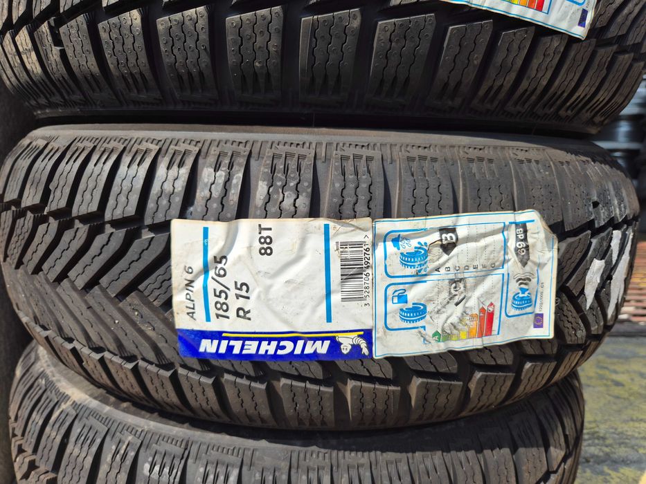 4 Anvelope M+S IARNA - 185/65/15 - Michelin Alpin 6 - NOU - DOT 2020 !