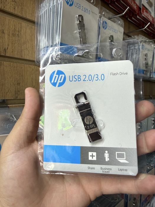 2 GB HP USB 2.0 Flashka Sifat zor Arzon Narxda garantyas bor ishonchli