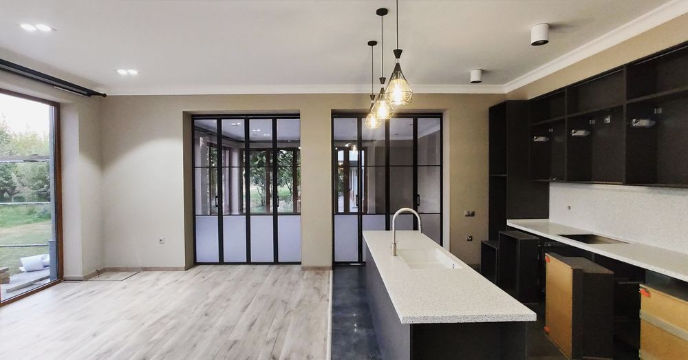 Лофт двери купе гармошка каскадные