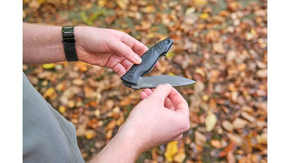 Walther TFK ГЕРМАНИЯ 440C с калъф за носене на колан