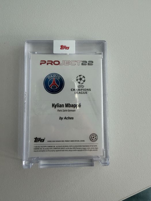 Колекционерска карта KYLIAN MBAPPE Topps Project 22