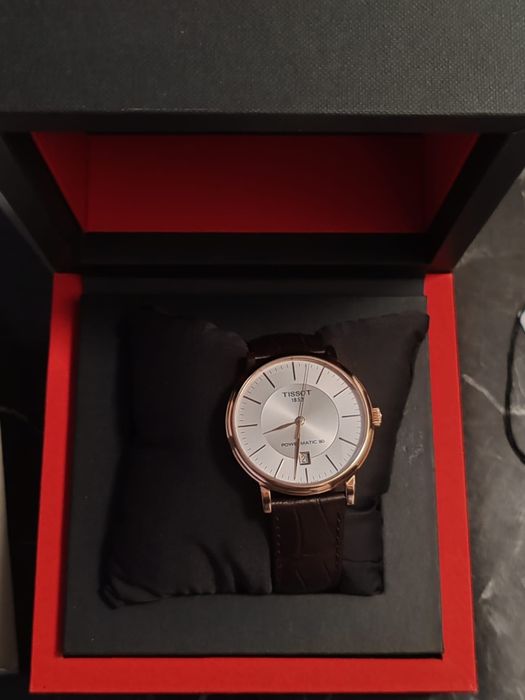 Ceas Tissot Barbati Powermatic 80 Swiss Made, Nou, Automat, Cutie