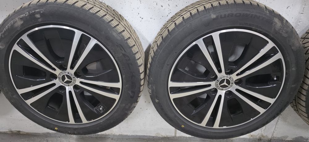 Джанти 17 цола+ зимни гуми Falken на 1 сезон, мерцедес