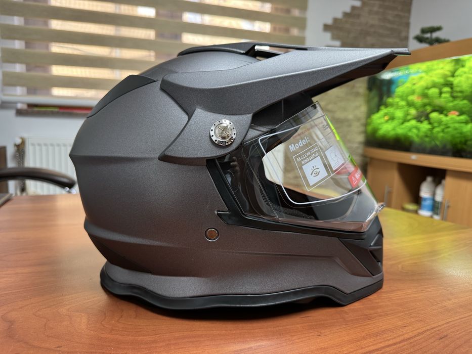 Casca moto dual sport cross atv enduro , marimea XS sau S , NOU