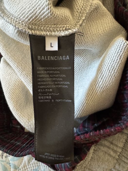 Оригинални къси панталони Balenciaga – сиви