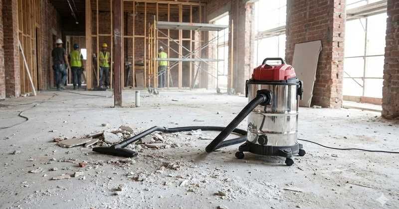 Немска професионална прахосмукачка 1200W мокро/сухо почисване 20литра