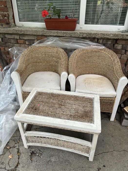 Ратанова мебел (истински ратан)