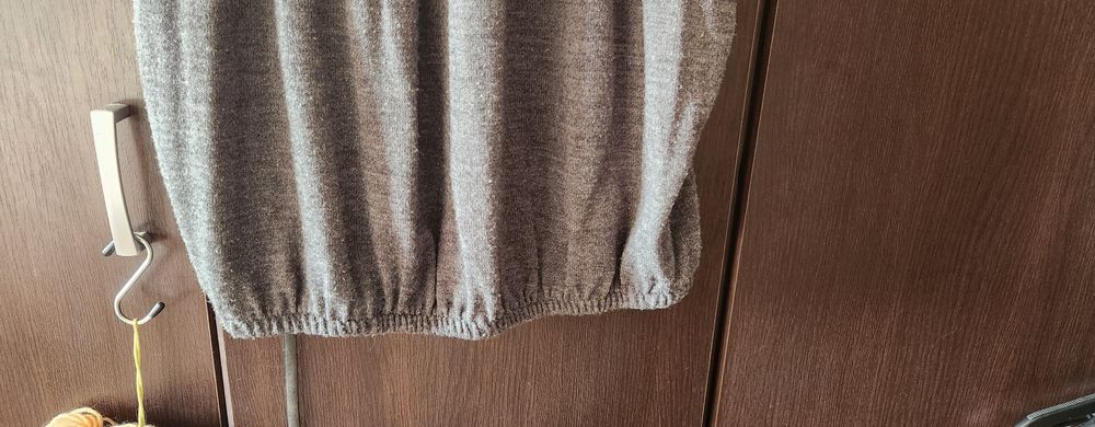 Rochie gri tricotata