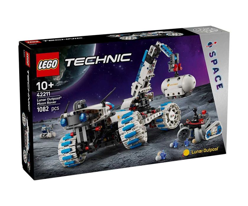 LEGO Technic 42211 - Lunar Outpost Moon Rover Space Vehicle