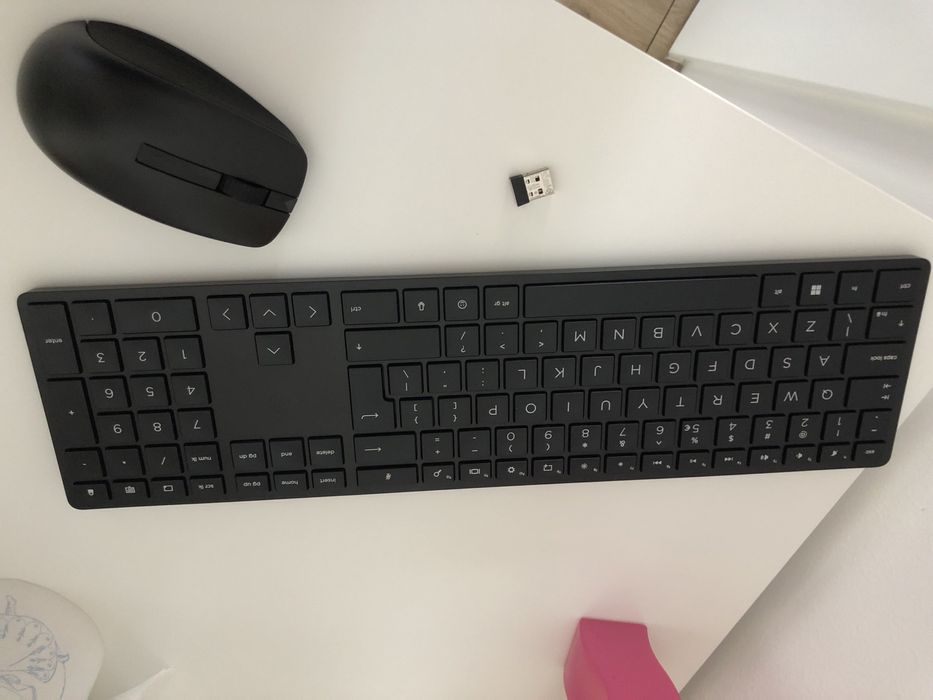 kit mouse si tastatura wireless HP 455 nou